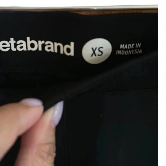 Betabrand Black Ponte Crepe Dress Pants Size XS - Picture 4 of 7